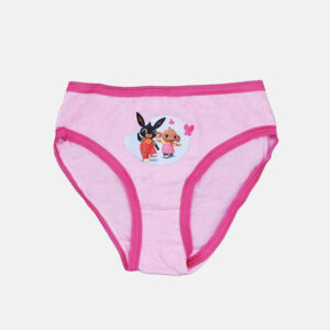 Pack de 3 bragas Bing para niñas en tonos rosa