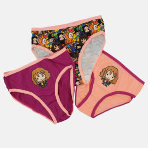 Pack de 3 bragas de Harry Potter para niña