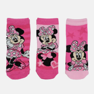 Pack de 3 calcetines MINNIE para niñas