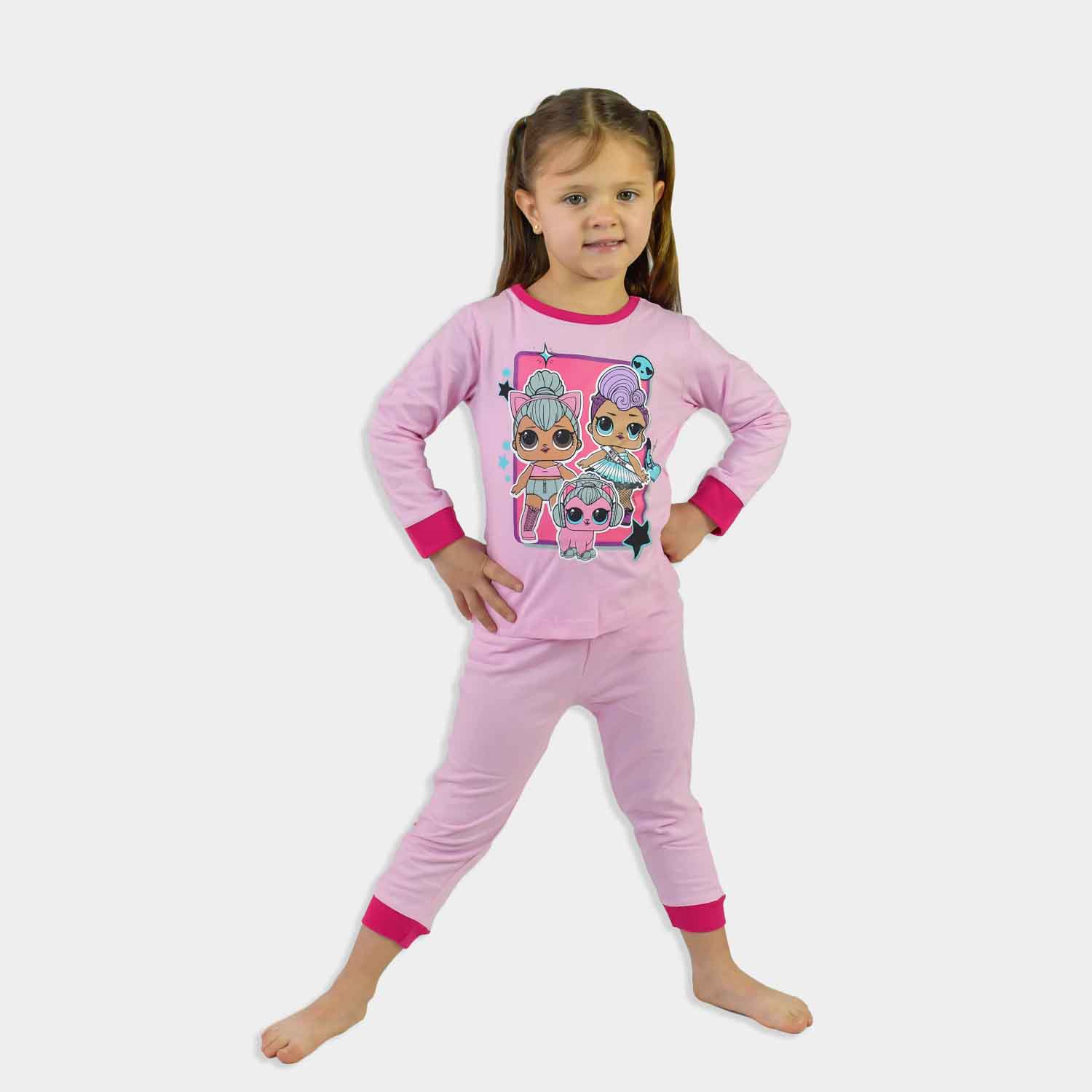 Burro Quien Conquistar Pijama LOL Surprise Miss Punk para niña | Saiti Kids