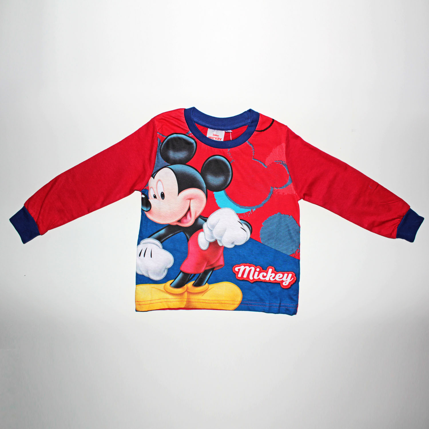 Disney Pijama Niño M/l 54238-0 Rojo Mickey T.6 Años - la Media de Seda