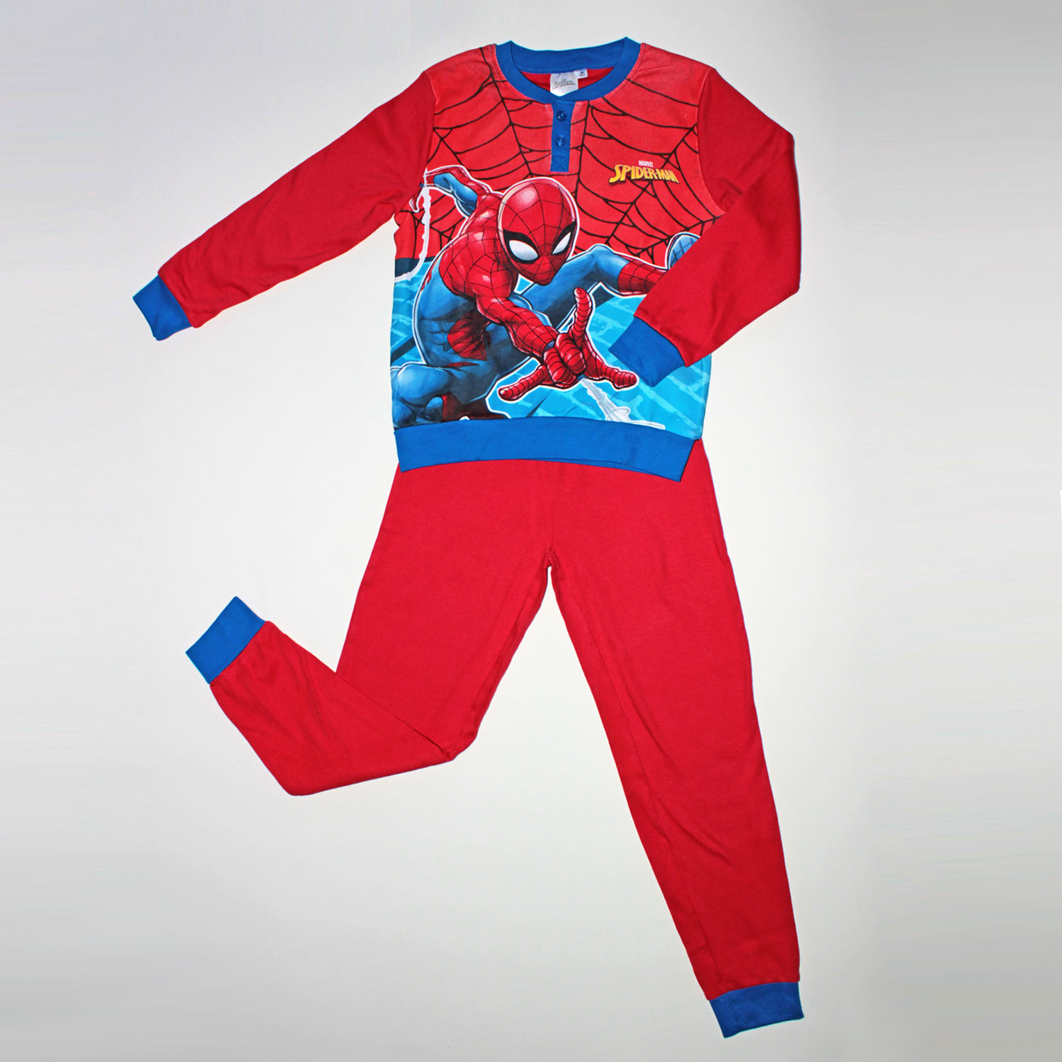 Spider-Man - Pijama con pies para niños pequeños, manta para dormir que se  despertó increíble (5t) rojo, Rojo 