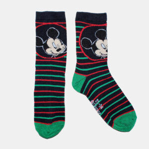 Pack de 3 calcetines de Mickey para niños en rojo, negro y verde