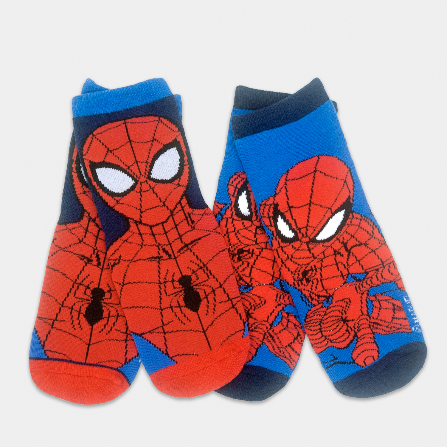  Calcetines Marvel Spider Man para niños, paquete de 2 (27/30  (EU) 9-12 (Reino Unido), Spider Man (paquete 2)), Multi colorido : Ropa,  Zapatos y Joyería