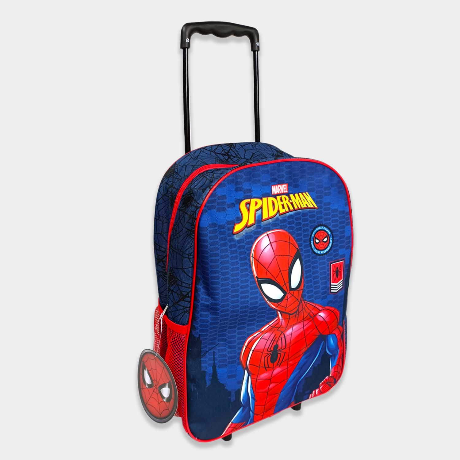 Mochila carrito Spiderman para niño. | Saiti Kids
